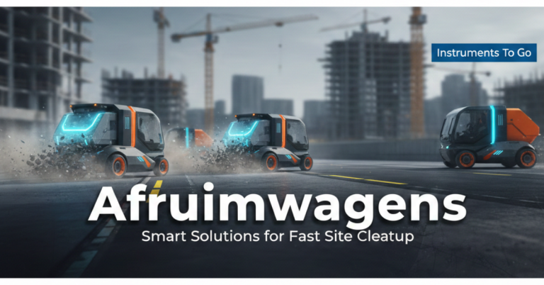 Afruimwagens Smart Solutions for Fast Site Cleanup