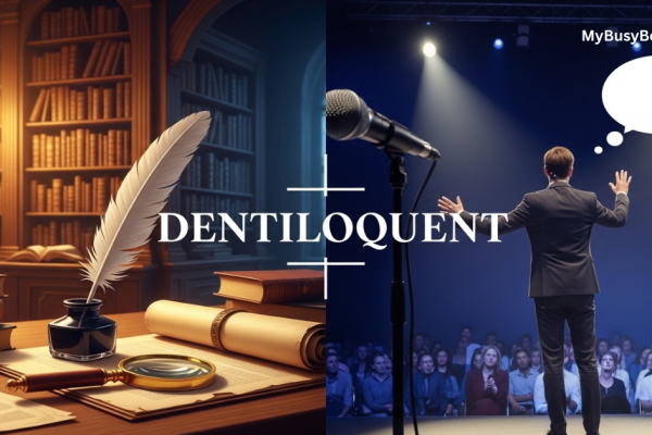 Dentiloquent