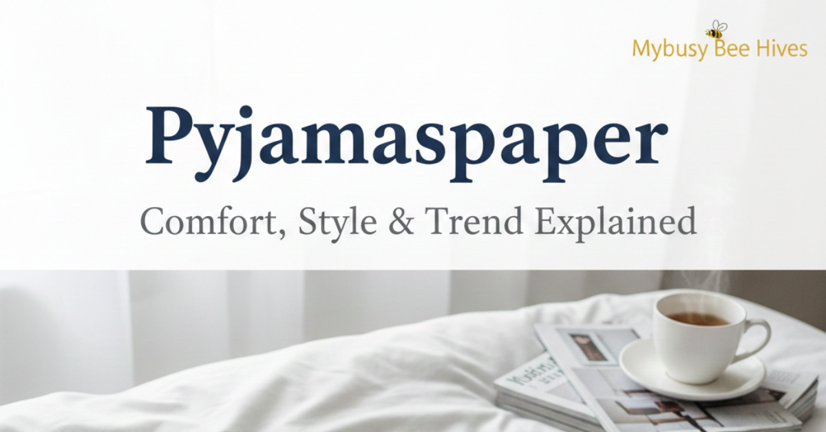 Pyjamaspapper: Comfort, Style & Trend Explained