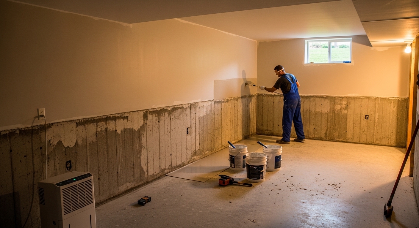 Basement Waterproofing
